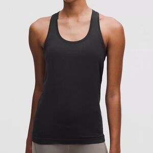 Lululemon Black Swiftly Tech Racerback Tank Top Sz 6